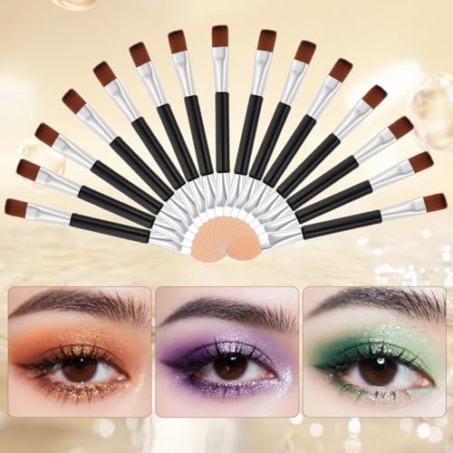 Snuviax 30Pcs Disposable Dual-Sided Eyeshadow Applicators 2.95 Inch