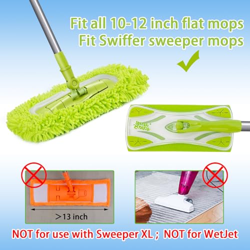 Unoutur Reusable Microfiber Mop Pads for Swiffer - 4 Pack