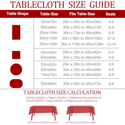 Christmas Tablecloth 60x84 Inch Oval Santa Snowman Poinsettia Vintage Polyester