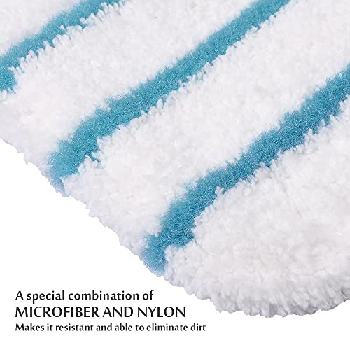 Hovico 5 Pack Washable Microfiber Cleaning Pads for Black+Decker Steam Mops - Style B