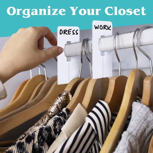 30 Slim Closet Dividers for Clothes - Customizable Size Organizers