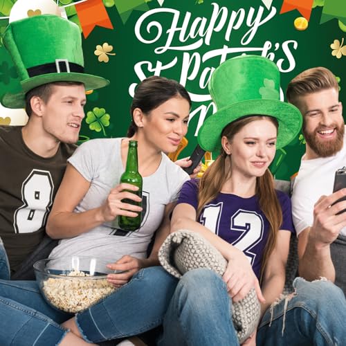 St. Patrick's Day Banner - Happy Holidays Backdrop 71x43in