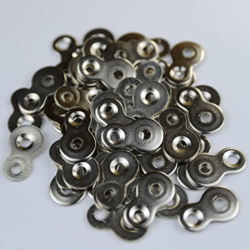 48 Pcs Heavy Duty Figure 8 Fasteners - 12 Gauge Steel Clips