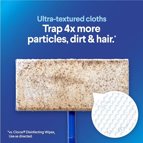Clorox Scentiva Wet Mopping Cloths, Coconut & Waterlily, 24 Refills