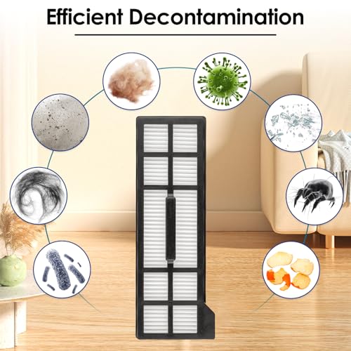 Replacement HEPA Filters for Eufy X10 Pro Omni - 3 Pack