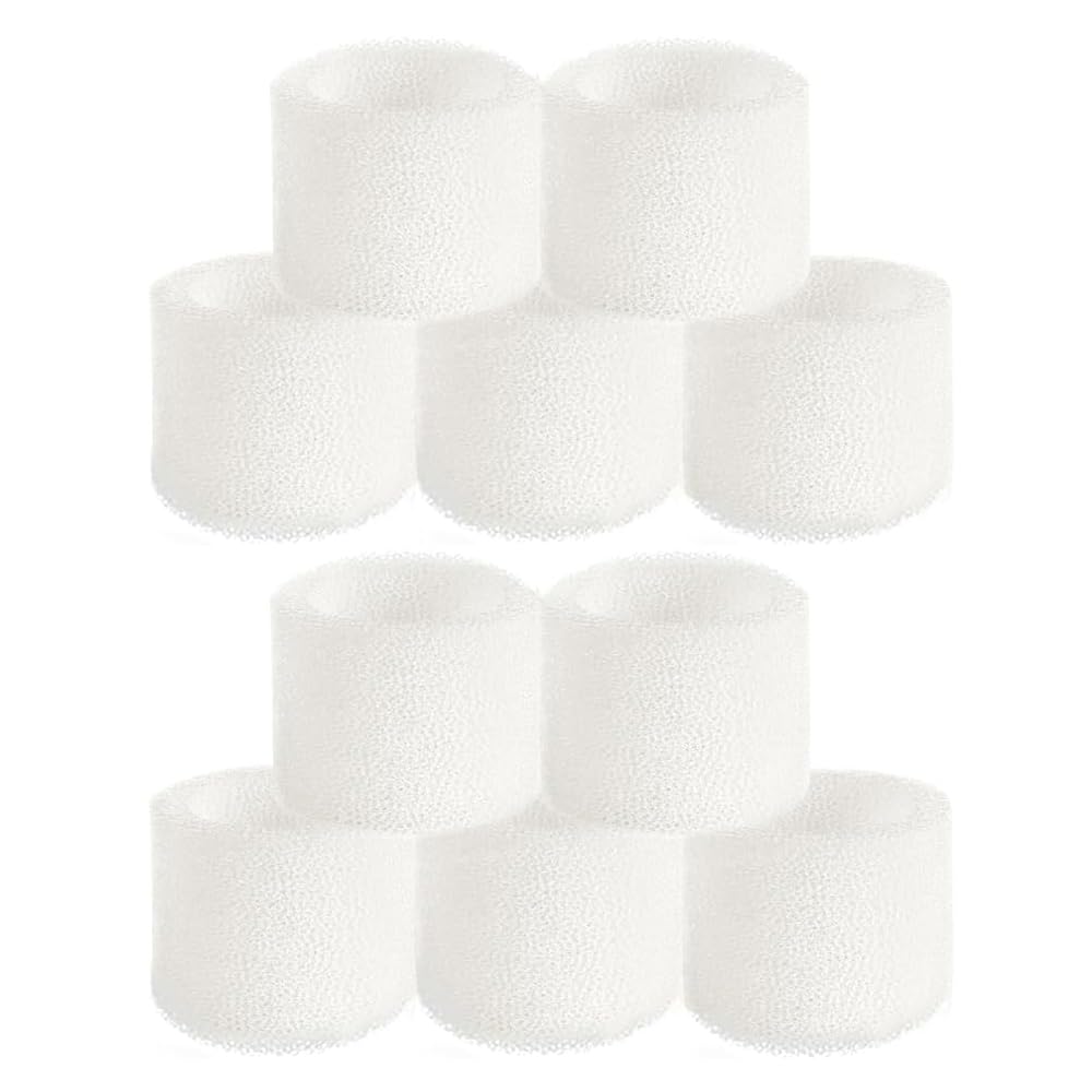 Welham Green Replacement Filter 10-Pack Compatible with Msolok 150, 200S, 300S & 600S Series Humidifiers – Sponge Filter Pads to Improve Humidification Efficiency