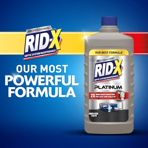 Rid-X¢ç Professional Platinum Septic System Maintenance - Liquid 48 oz.