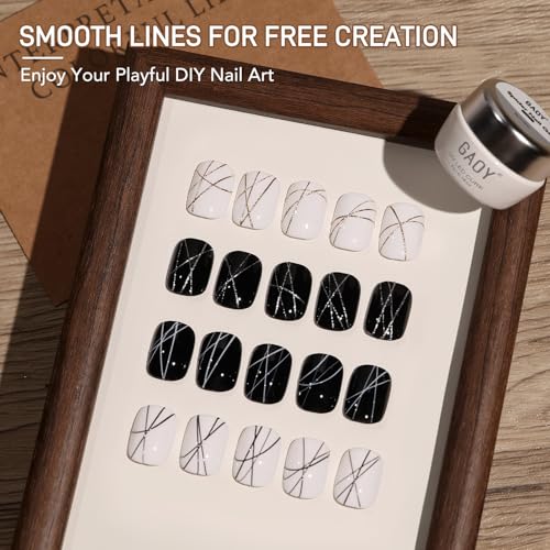 GAOY Clear Spider Gel for Nail Art - 5g Elastic Painting Polish