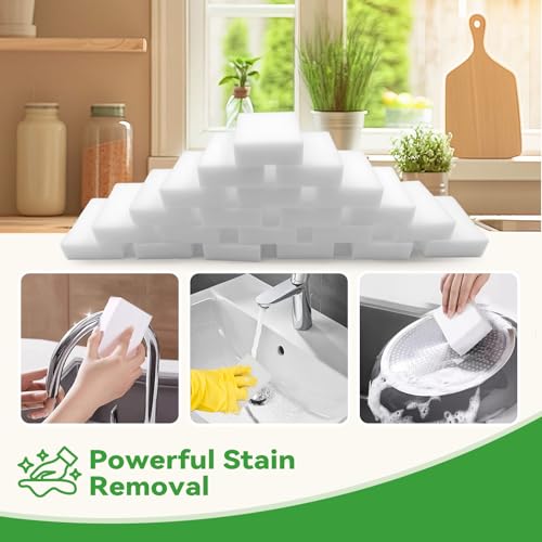 YDN Clean Magic Eraser Sponge - High-Density Melamine Foam, 20 Pack