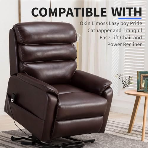 6.5 Ft Power Cord Extension for Recliner Lift Chairs - Replacement Cable