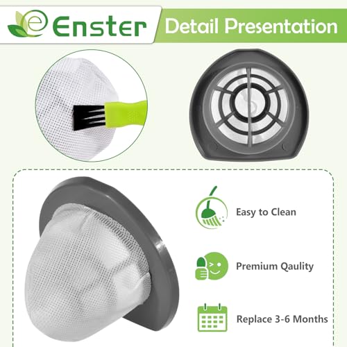 Ecnaka 4-Pack Replacement Filter for Bissell Featherweight 2033 Series