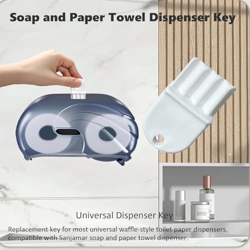Universal Paper Towel Dispenser Key - Compatible with Soap Dispensers