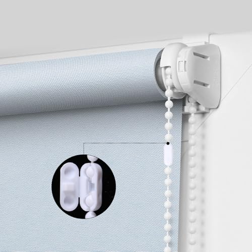 50 Pack White Blind Chain Connectors for Window Repairs