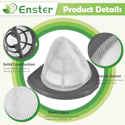 Ecnaka 4-Pack Replacement Filter for Bissell Featherweight 2033 Series