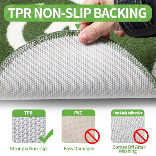 Get Naked Bath Mat - 16" x 24" Ultra-Absorbent Microfiber Rug
