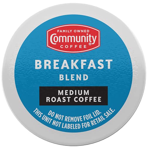Community Coffee Breakfast Blend Medium Roast K-Cup Pods - 12 Count (Pack of 2)