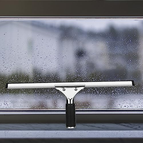 Rubber Squeegee with Non-Slip Handle for Floor Cleaning - 35cm