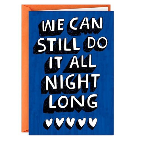 Hallmark Funny Anniversary Card - All Night Long Love Card