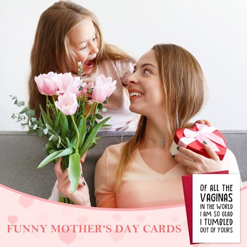 Funny Birthday Card for Mom - Unique Gag Gift from Kids