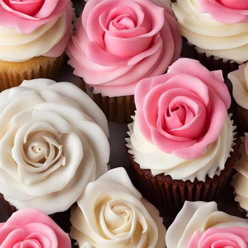 Rose Silicone Molds - 2PCS Cake Decorating & Baking Tools