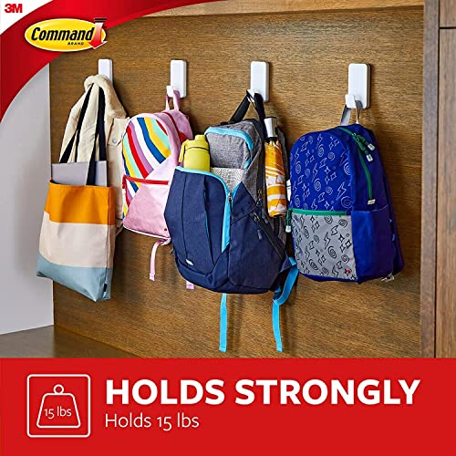 Command 15 Lb XL Heavyweight Wall Hook - Damage-Free Adhesive Hanging Hooks