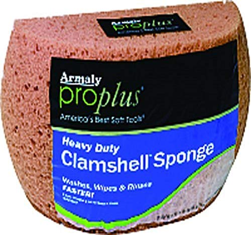 ProPlus Heavy-Duty Clamshell Utility Sponge - Extra Absorbent Cleaning Tool