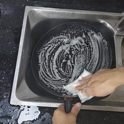 Scratch-Free Metal Wire Dishwashing Cloths - 2 Pack for Kitchen Cleaning