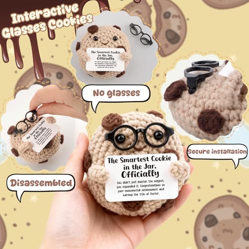 PhD Graduation Gift - The Smartest Cookie Scholar Desk Decor Keepsake