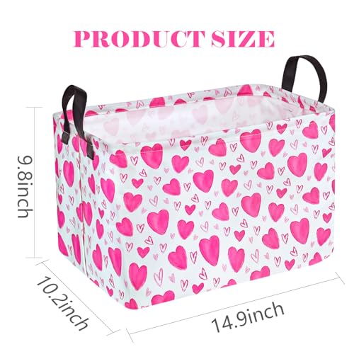 DUYIY Rectangle Storage Basket - Collapsible Laundry Hamper & Organizer