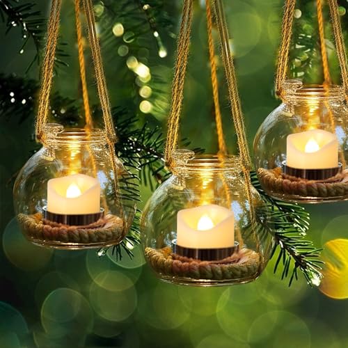 Flameless LED Tealight Candles - 6 Pack Battery Operated