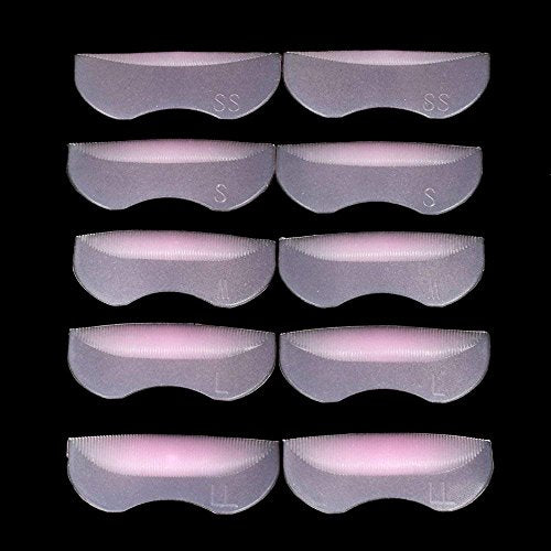 ATOMUS Silicone Eyelash Perming Pads 5 Pairs - Lash Lift Shields