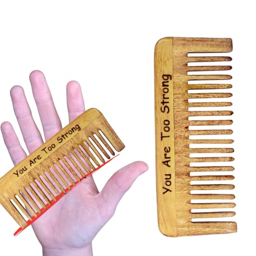 Natural Wood Birthing Comb for Labor Pain Relief and Delivery Essentials