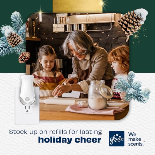 Glade PlugIns Twinkling Pine & Cedar Air Freshener Starter Kit