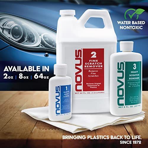 NOVUS Polish Mates Disposable Wipers - 10 Pack for Plastic Care