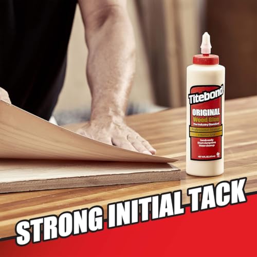 Titebond Original Wood Glue 8 oz for Woodworking and Furniture Repair