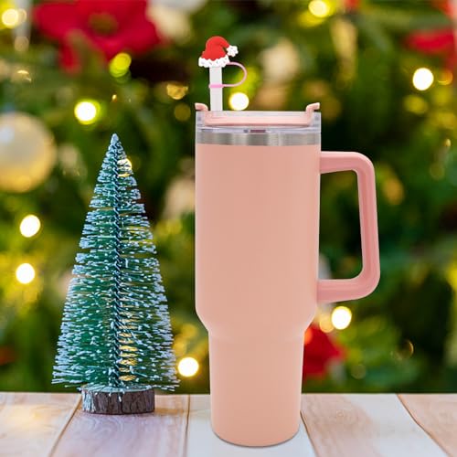 Silicone Straw Covers for Stanley Tumblers - Cute 10mm Cap Set