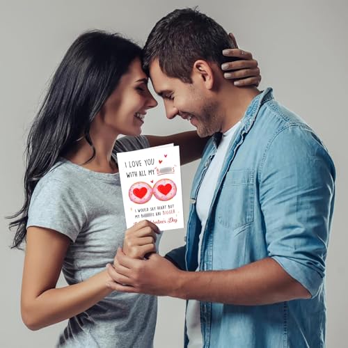 Funny Valentine's Day Card for Him - Naughty Gift for Boyfriend