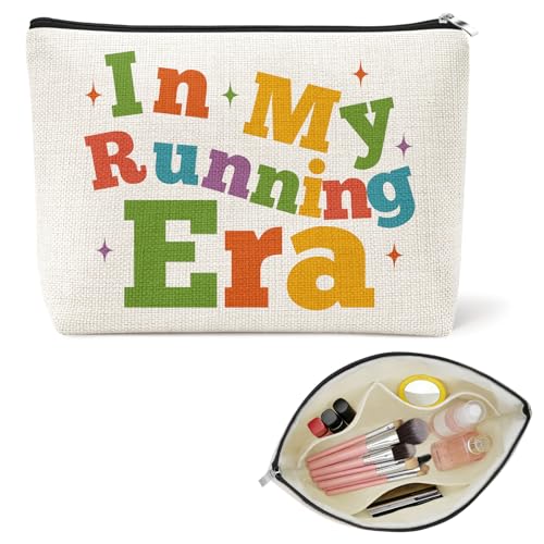 Running Makeup Bag for Women Marathon Runner Cosmetic Pouch