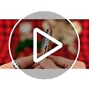 Beach Christmas Ornament - 2 Layered Wooden Decoration for Tree