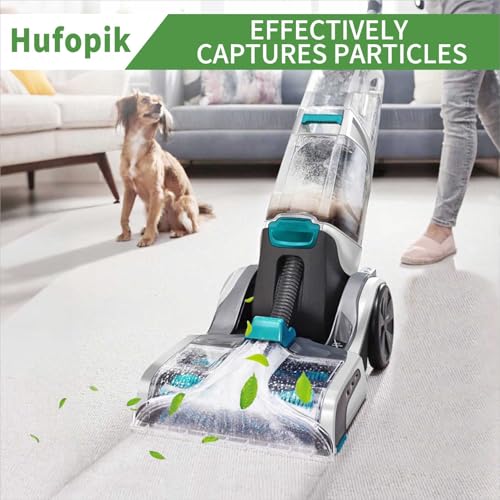 Hufopik 2-Pack Vacuum Filters for Eureka WhirlWind Canister NEN110A/B/D - Washable Replacement Fit