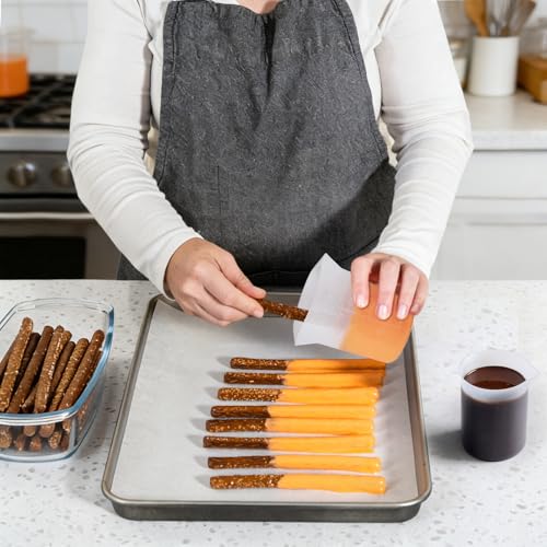 TUZAZO Silicone Measuring Cups with Pour Spout - 4-Pack for Melting Chocolate