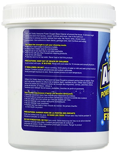 La's Totally Awesome Oxygen Cleaner Powder - 16 oz, Chlorine-Free
