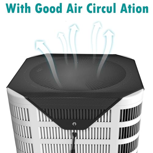 Universal 36x36 Inch Air Conditioner Cover - Weatherproof Mesh Protection