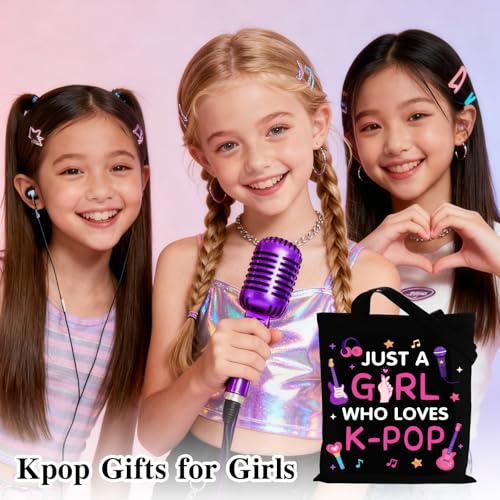 K-Pop Gift Tote Bag for Girls - Perfect for Music Lovers
