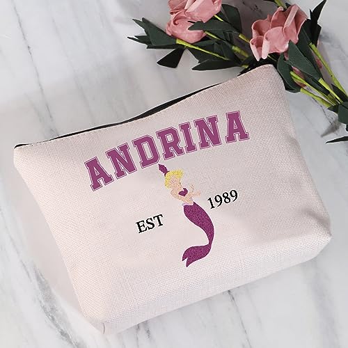 JYTAPP Mermaid Makeup Bag Waterproof Cosmetic Organizer Pouch