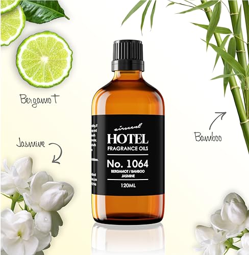 Air-Scent Bergamot Bamboo Jasmine Fragrance Oil - 0.34 Fl Oz Hotel Scent