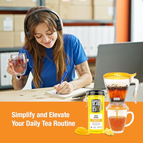 Tiesta Tea Maui Mango Infuser Set - Premium Loose Leaf Tea Starter