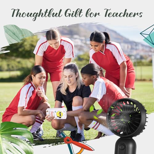 Retisee Mini Handheld Fan for Teachers - USB Rechargeable & Portable