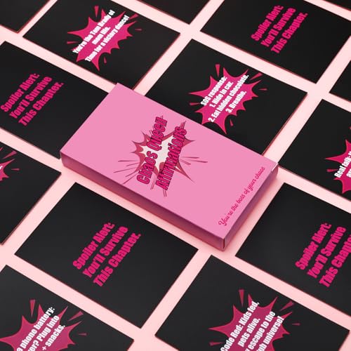 JULEASEL Affirmation Cards for Moms with Wooden Stand - 40 Daily Positive Cards