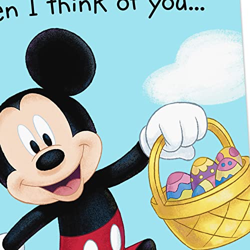 Hallmark Mickey Mouse Easter Cards for Kids with Envelopes, 6-Pack
